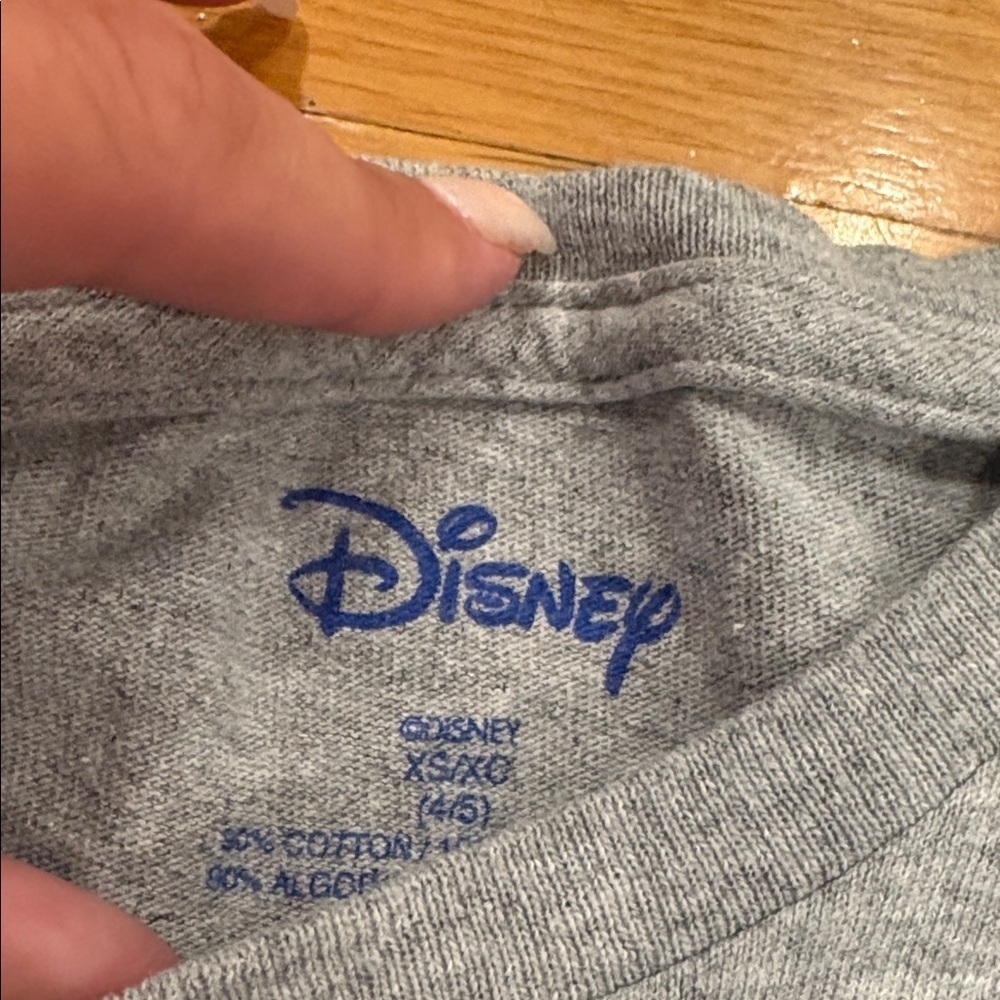 Disney Gray T-Shirt with Mickey and Friends - Picture 2 of 3
